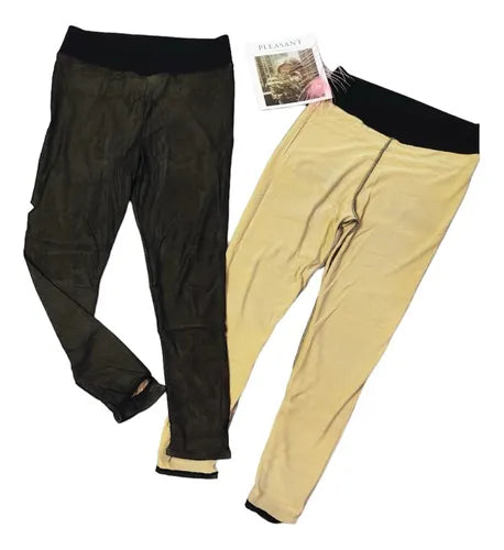 Panty Térmica Polar Efecto Piel | Mantente Cálida y Elegante Todo el Invierno