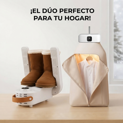 Secador de Zapatos Inteligente DryStep Pro: ¡Adiós Humedad, Mal Olor y Bacterias! 👟✨